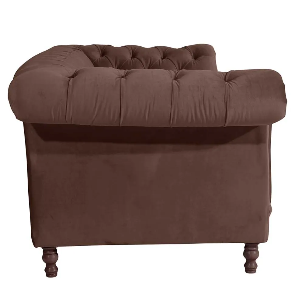 Samtvelour Couch Rennia