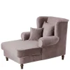 Samtvelours Bigsessel Stagnola