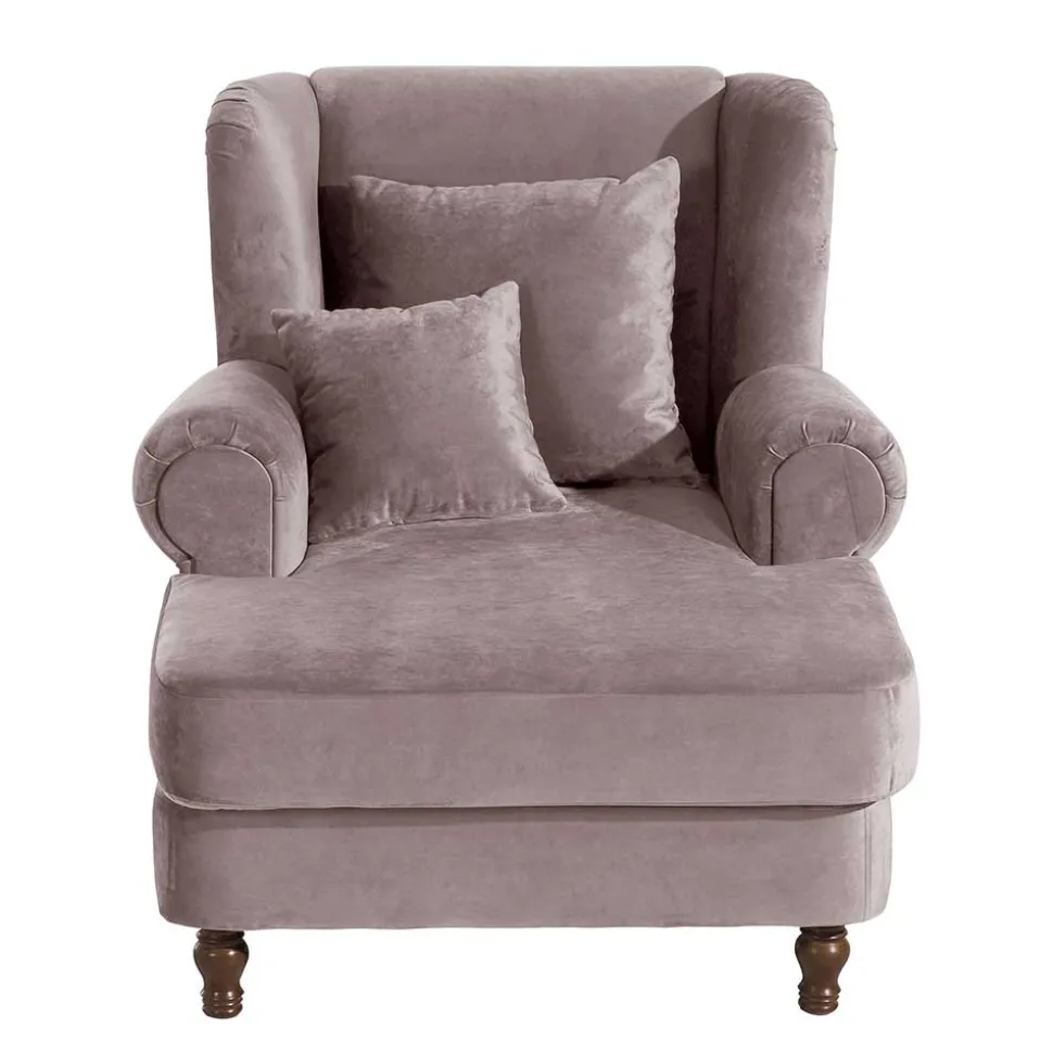Samtvelours Bigsessel Stagnola