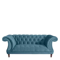 Samtvelours Couch Petrol Spiritov