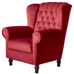 Samtvelours Sessel Donnia