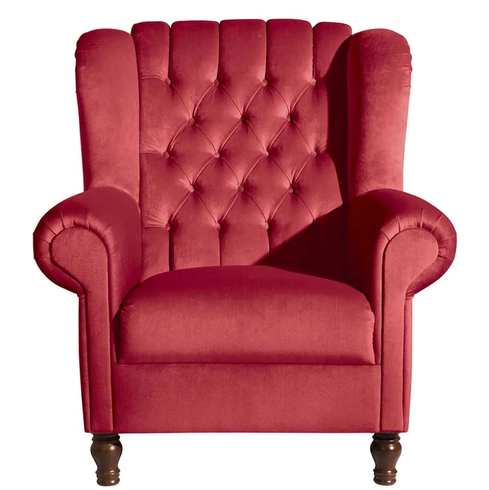 Samtvelours Sessel Donnia