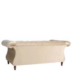 Samtvelours Sofa Segin