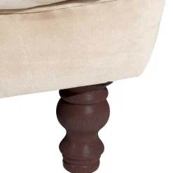 Samtvelours Sofa Segin