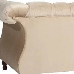 Samtvelours Sofa Segin