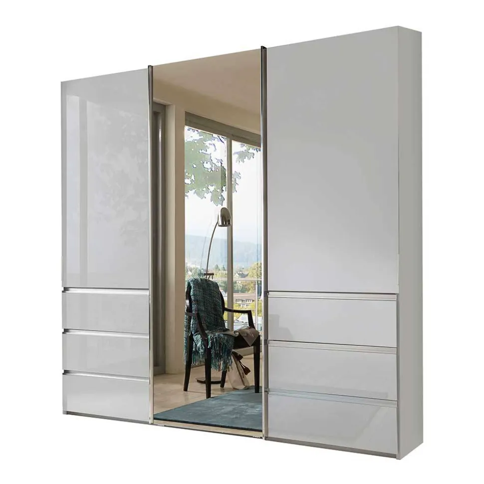 Schiebetürenschrank weiß Geronda