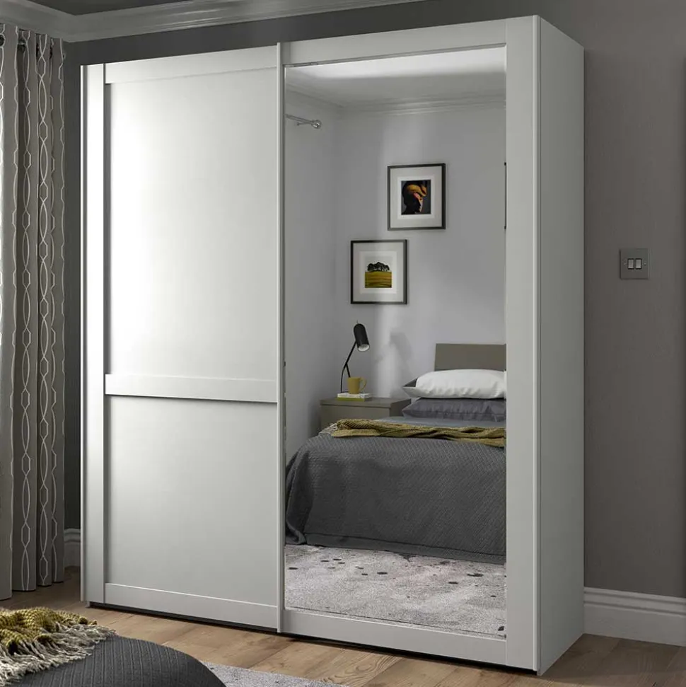 Schiebetürschrank mit Spiegel Tudana