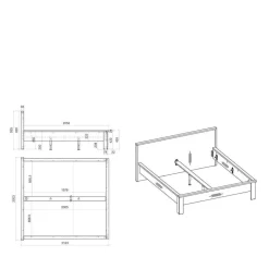 Schlafzimmer komplett Dionada