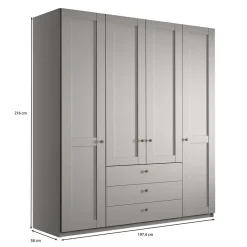 Schlafzimmerkleiderschrank Saconso