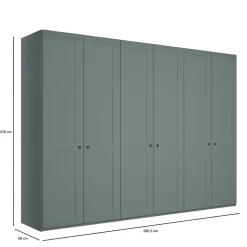 Schlafzimmerkleiderschrank modern Landhaus Forjan