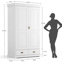 Schlafzimmerschrank Aluko