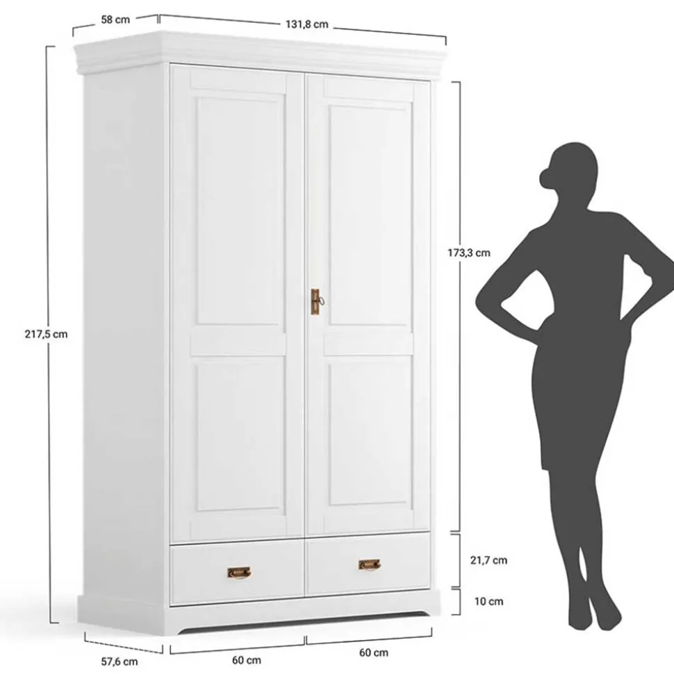 Schlafzimmerschrank Aluko