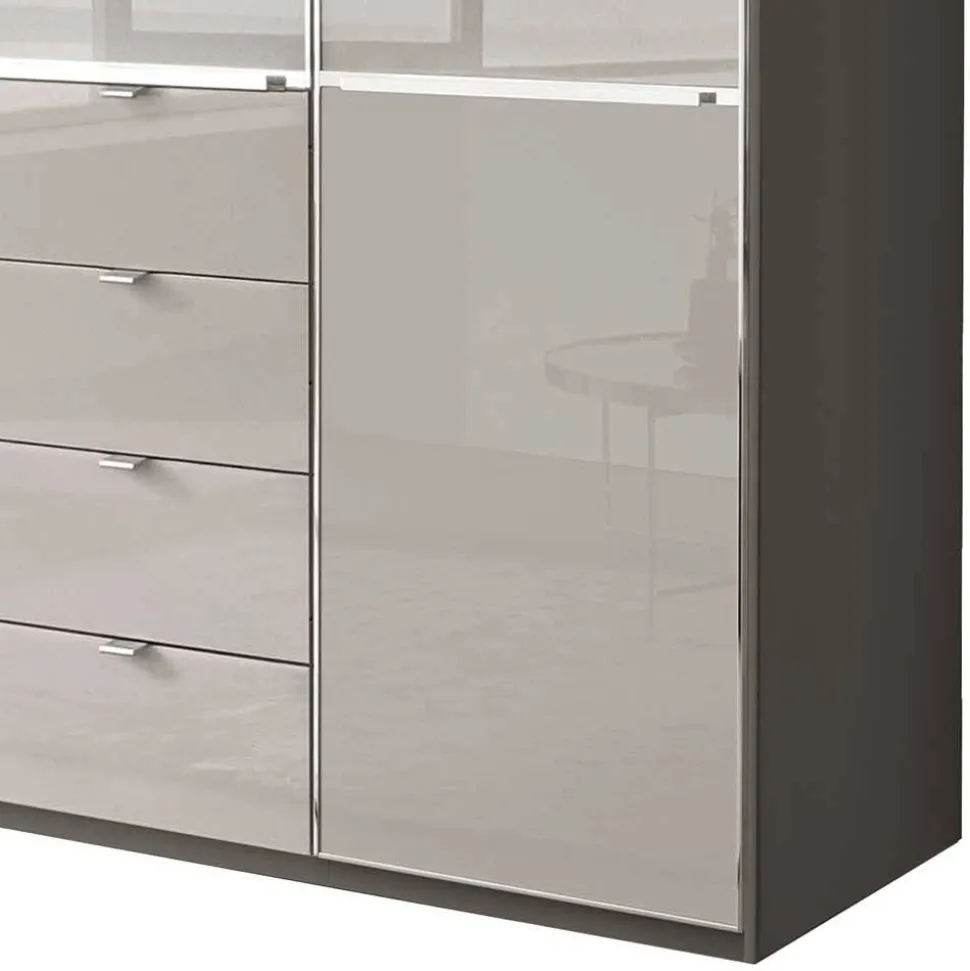 Schlafzimmerschrank bicolor Sanctos