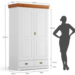 Schlafzimmerschrank Limita