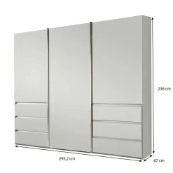 Schlafzimmerschrank Makimona