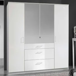 Schlafzimmerschrank mit Spiegel Emritalo