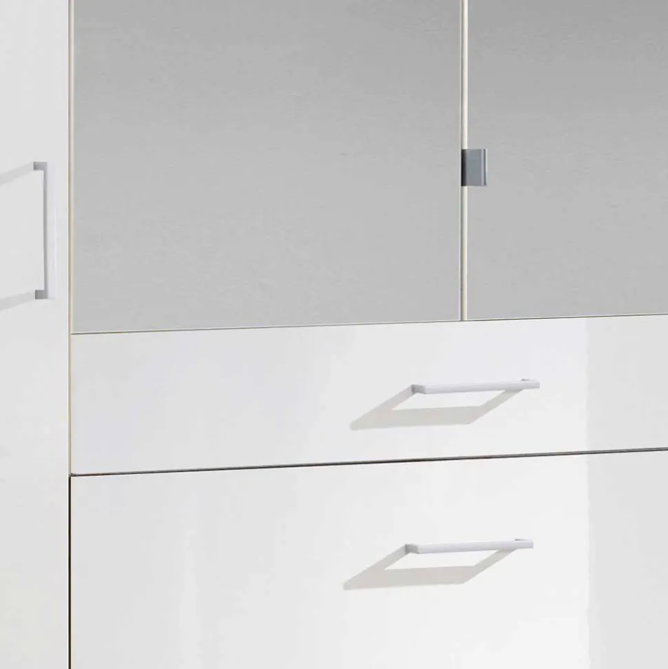 Schlafzimmerschrank mit Spiegel Emritalo