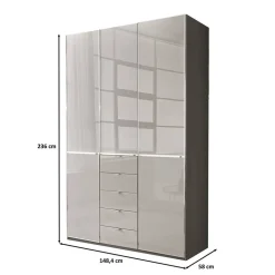 Schlafzimmerschrank modern Sanctos