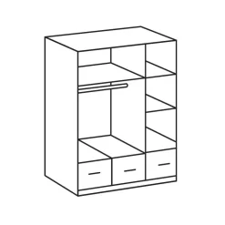 Schlafzimmerschrank Tyago