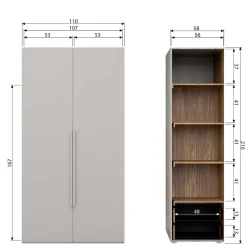 Schlafzimmerschrank Vivien