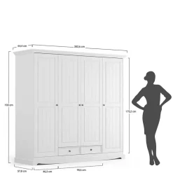 Schlafzimmerschrank Vomano