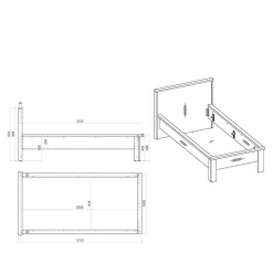 Schlafzimmerset Dionada