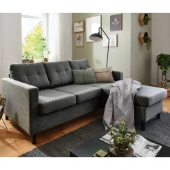 Schlichte Sofa Eckgarnitur Mook