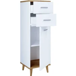 Schmaler Bad Schrank Kanmura