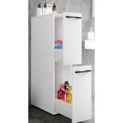 Schmaler Badseitenschrank Juleste