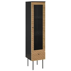 Schmaler Vitrinenschrank Durian