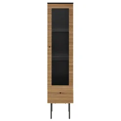 Schmaler Vitrinenschrank Durian
