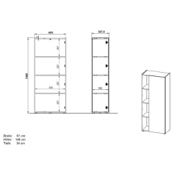 Schrank Büro Sinnabra