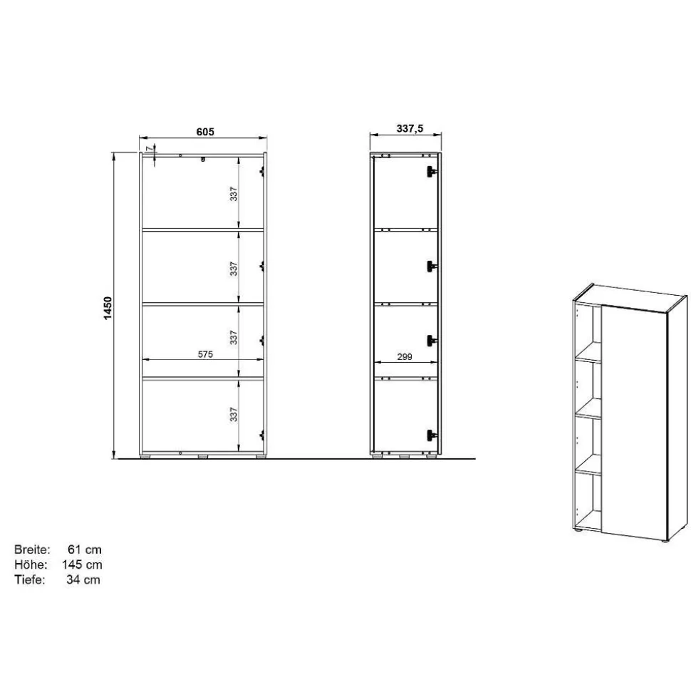 Schrank Büro Sinnabra