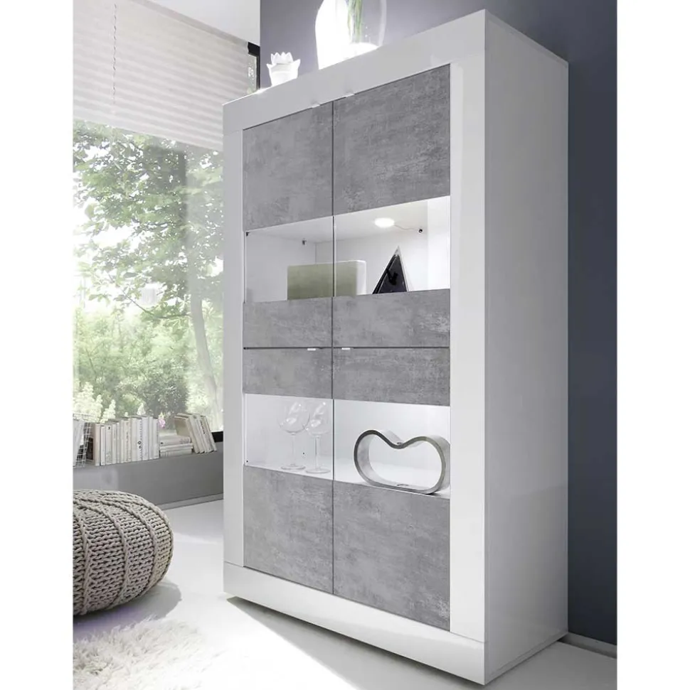 Schrank Vitrine Endion