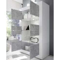 Schrank Vitrine Endion
