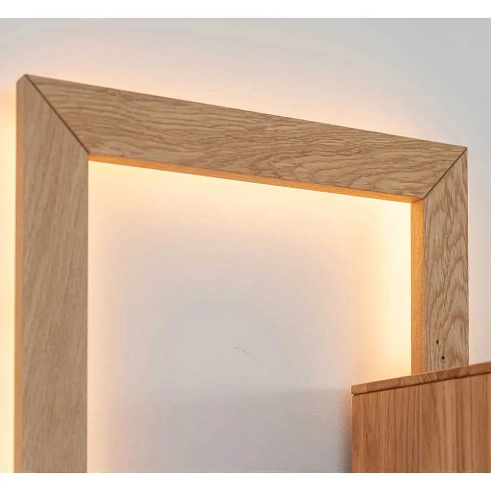 Schrank Vitrine mit Regal Rusaly