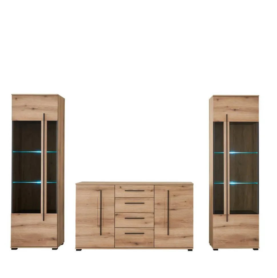 Schrankwand Wohnzimmer Cemutra