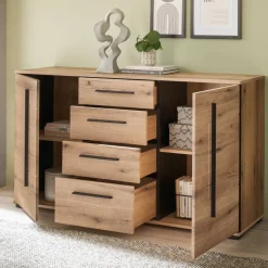 Schrankwand Wohnzimmer Cemutra