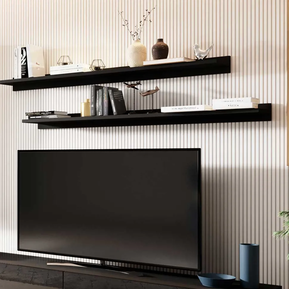 Schrankwand Wohnzimmer Emilina