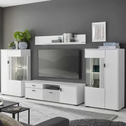 Schrankwand Wohnzimmer Paros