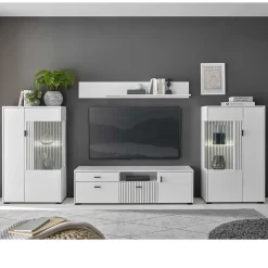 Schrankwand Wohnzimmer Paros