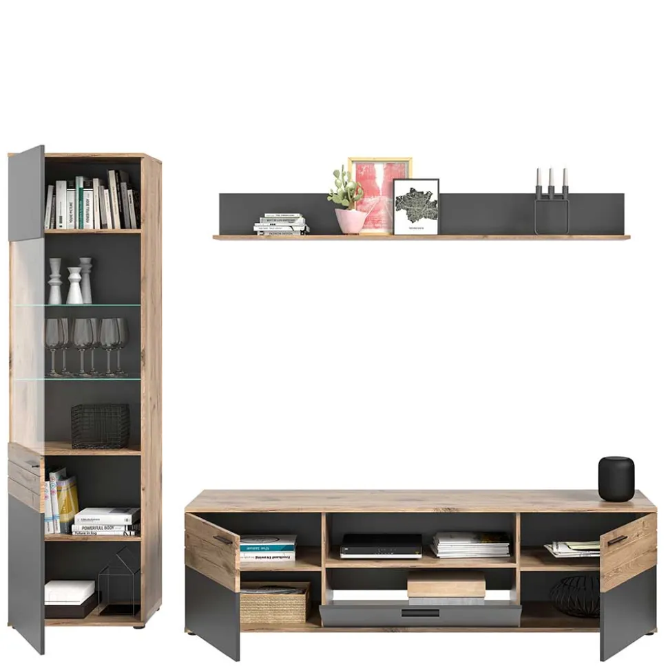 Schrankwand Wohnzimmer Plestna