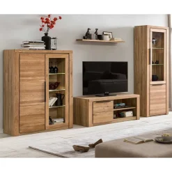 Schrankwand Wohnzimmer Vroscian