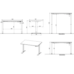 Schreibtisch made in germany Arolds