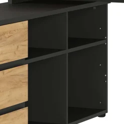 Schreibtisch mit Schrankelement Charin