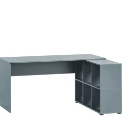 Schreibtisch mit Seitenregal Hermine