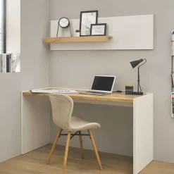 Schreibtisch mit Wandboard Rascian