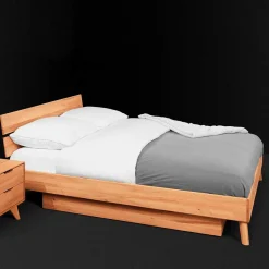 Schubkasten Holzbett Stenov