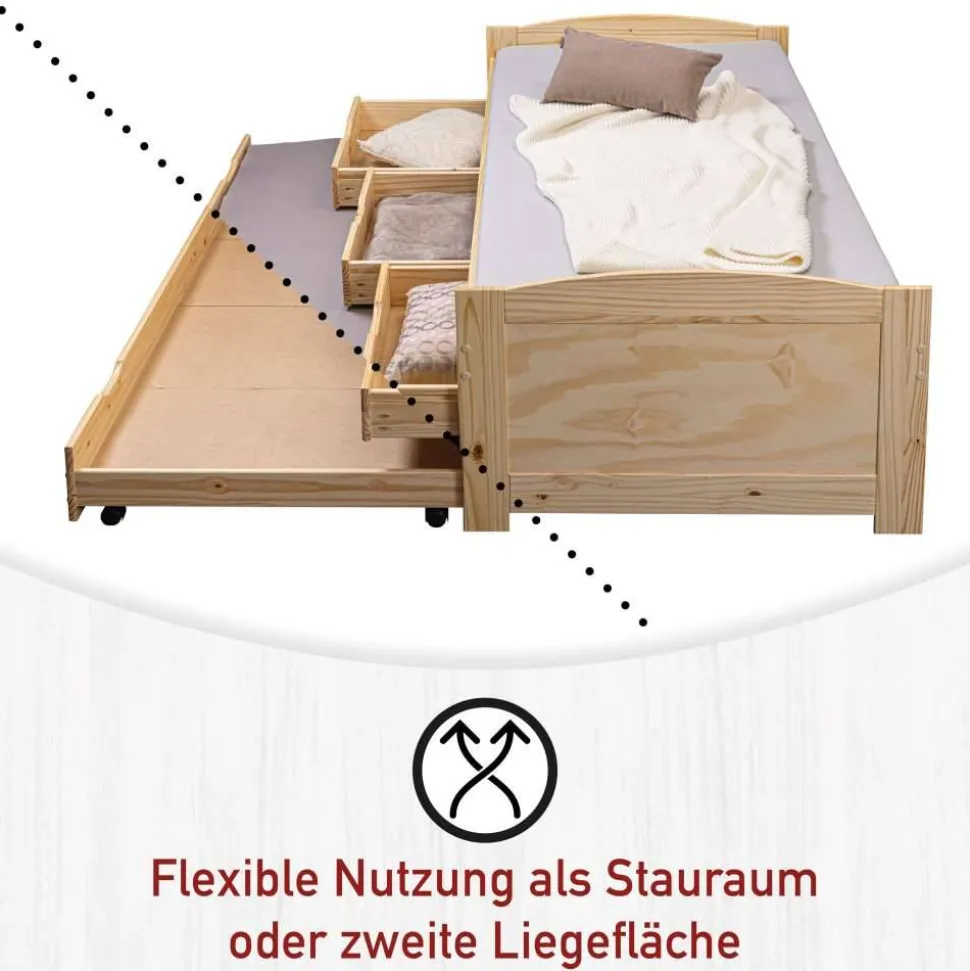Schubkastenbett Vultaco