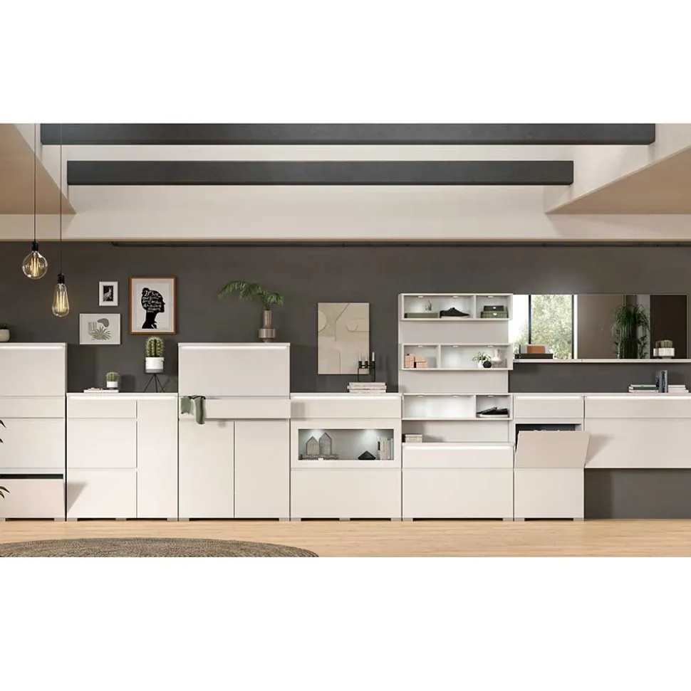 Schuh Klappschrank weiß Filicudio